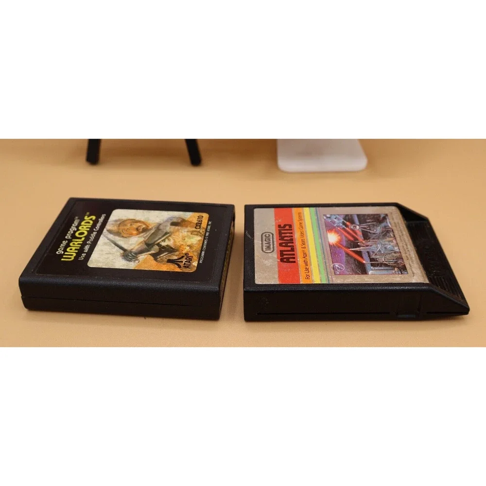 Atari‎ 2600 Warlords With Manual & Imagic Atlantis Untested Video Games Lot of 2